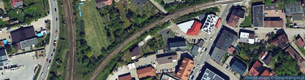 Zdjęcie satelitarne Bielów ul.