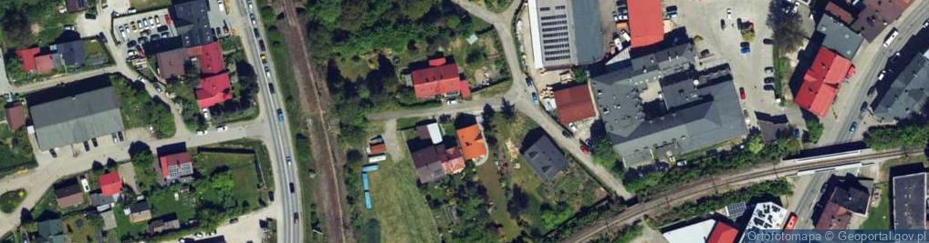 Zdjęcie satelitarne Bielów ul.