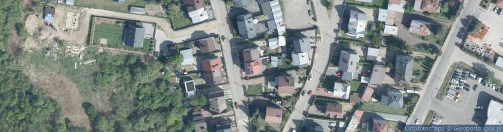 Zdjęcie satelitarne Bluszczowa ul.