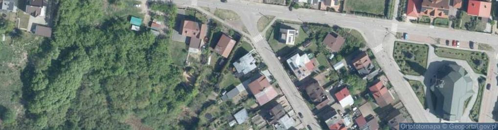 Zdjęcie satelitarne Bluszczowa ul.