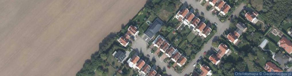 Zdjęcie satelitarne Błękitna ul.