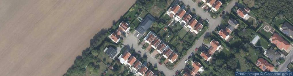 Zdjęcie satelitarne Błękitna ul.