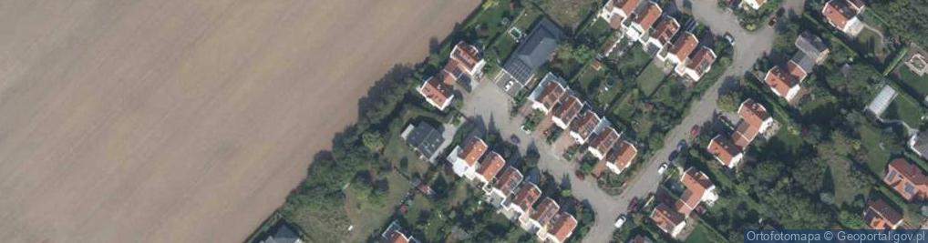 Zdjęcie satelitarne Błękitna ul.