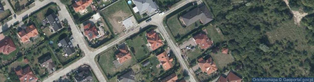 Zdjęcie satelitarne Bluszczowa ul.