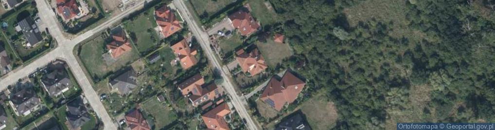 Zdjęcie satelitarne Bluszczowa ul.