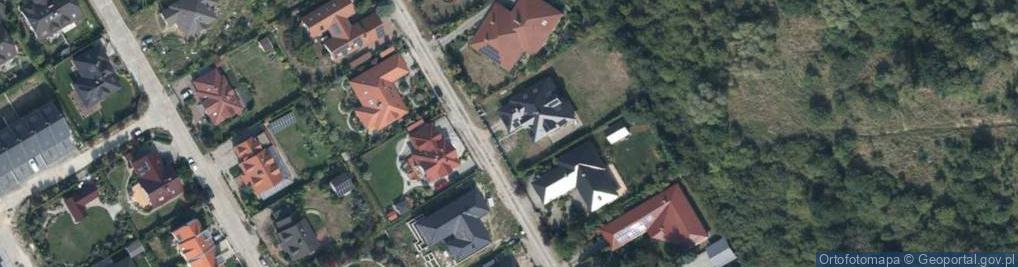 Zdjęcie satelitarne Bluszczowa ul.