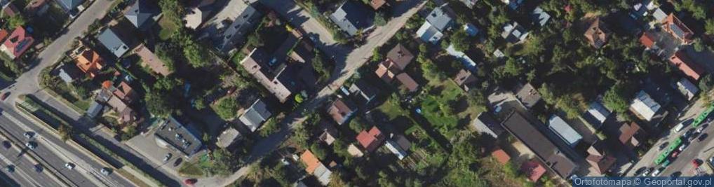 Zdjęcie satelitarne Błękitna ul.