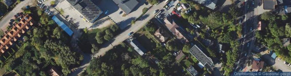 Zdjęcie satelitarne Błękitna ul.