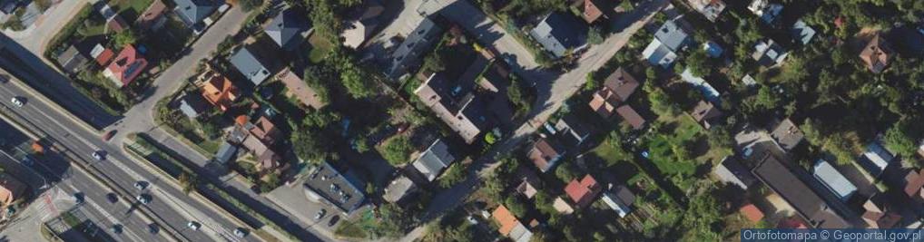 Zdjęcie satelitarne Błękitna ul.