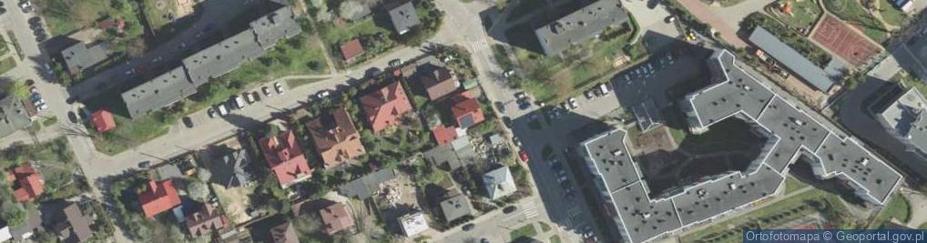 Zdjęcie satelitarne Blokowa ul.