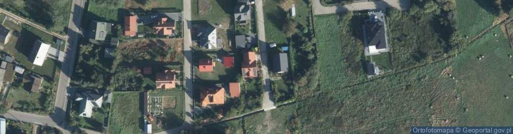 Zdjęcie satelitarne Błękitna ul.