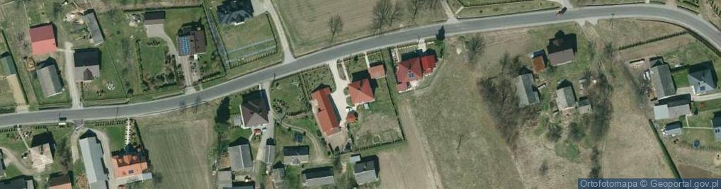 Zdjęcie satelitarne Błażkowa ul.