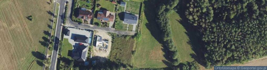 Zdjęcie satelitarne Blękwit ul.