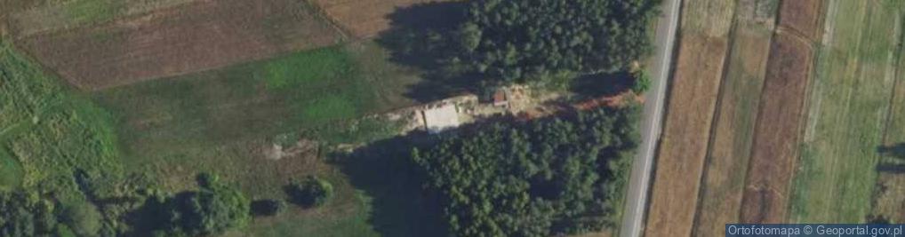 Zdjęcie satelitarne Błogie Rządowe ul.