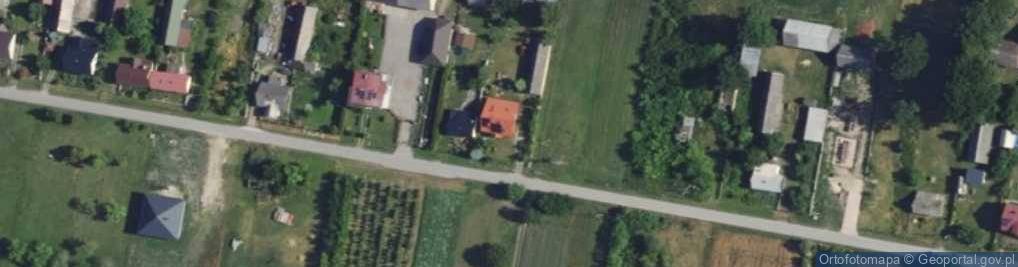 Zdjęcie satelitarne Błogie Rządowe ul.