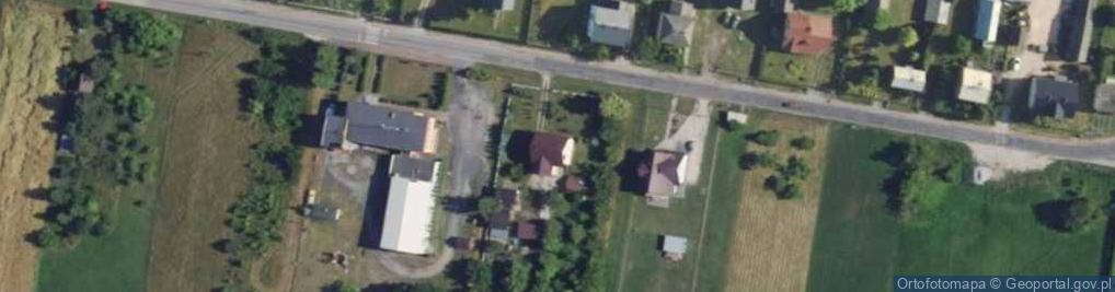 Zdjęcie satelitarne Błogie Rządowe ul.
