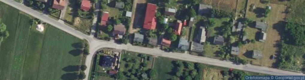 Zdjęcie satelitarne Błogie Rządowe ul.
