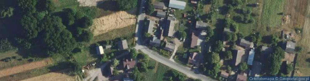 Zdjęcie satelitarne Błogie Rządowe ul.