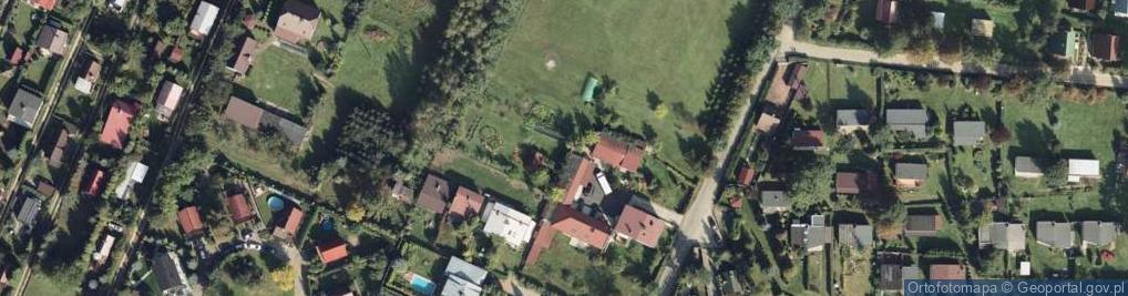 Zdjęcie satelitarne Błękitna ul.