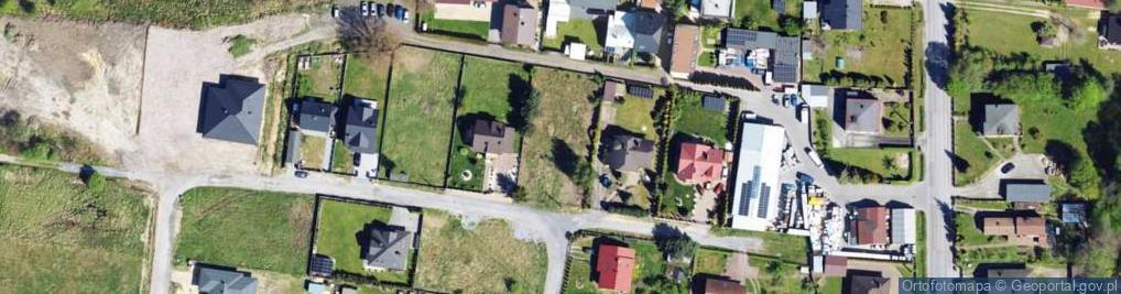 Zdjęcie satelitarne Błękitna ul.