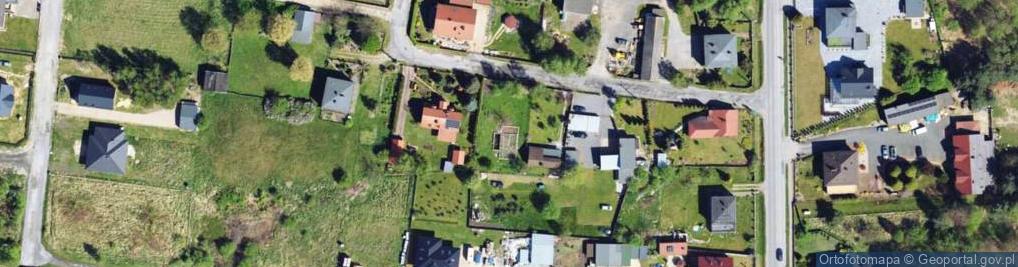 Zdjęcie satelitarne Błękitna ul.