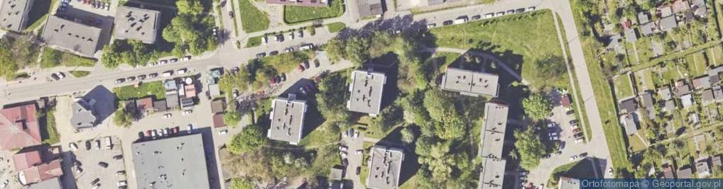 Zdjęcie satelitarne Bławatkowa ul.