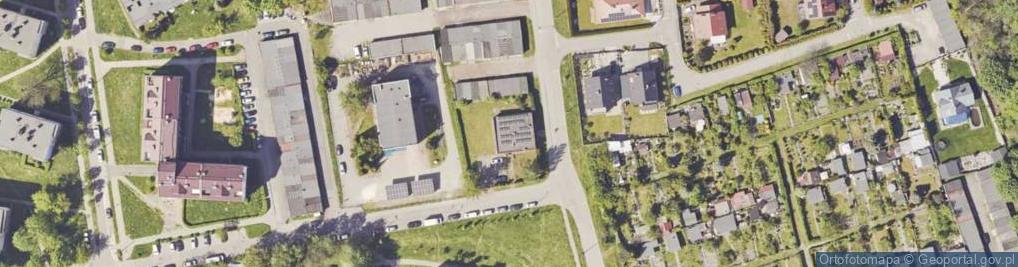 Zdjęcie satelitarne Bławatkowa ul.