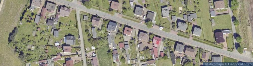 Zdjęcie satelitarne Błędów ul.