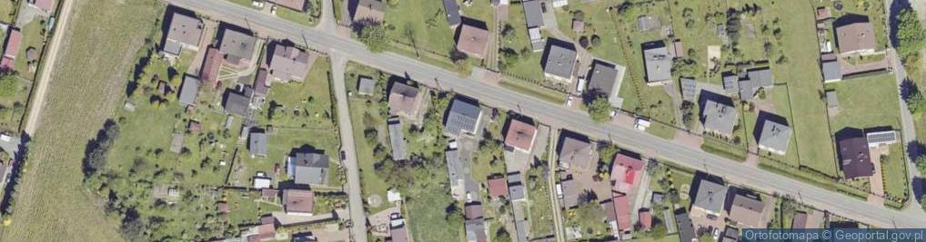 Zdjęcie satelitarne Błędów ul.
