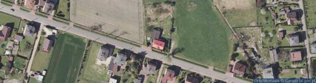 Zdjęcie satelitarne Błędów ul.