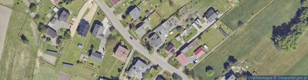 Zdjęcie satelitarne Błędów ul.