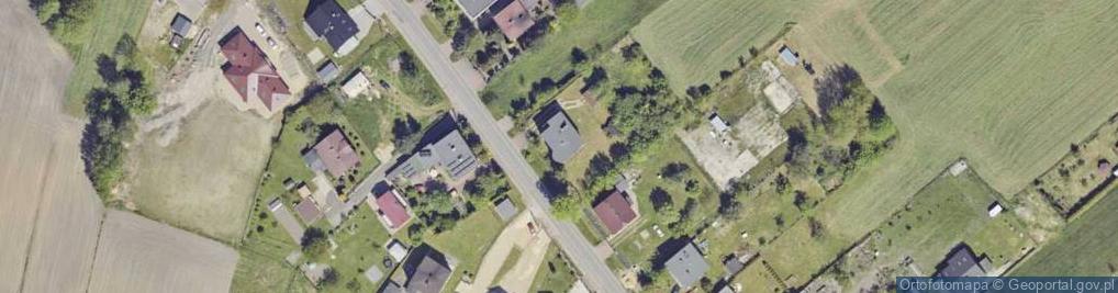 Zdjęcie satelitarne Błędów ul.