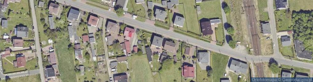 Zdjęcie satelitarne Błędów ul.