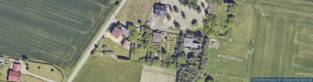 Zdjęcie satelitarne Błękitna ul.