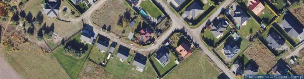 Zdjęcie satelitarne Błękitna ul.