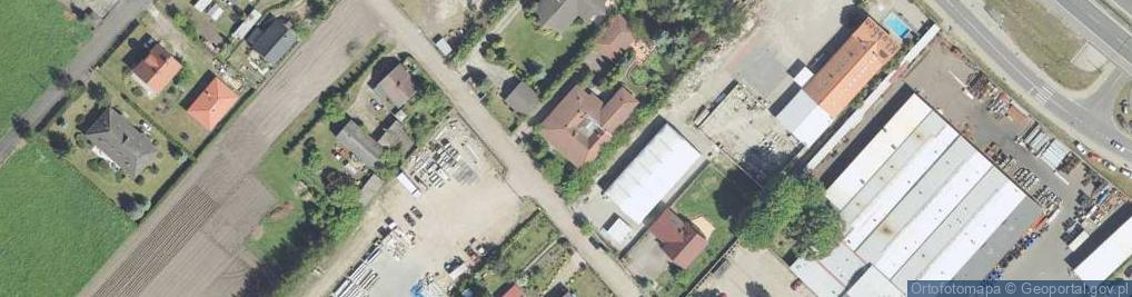 Zdjęcie satelitarne Bluszczowa ul.