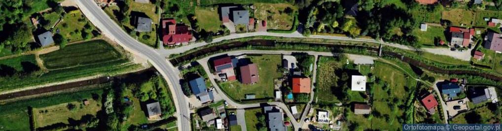 Zdjęcie satelitarne Błękitna ul.