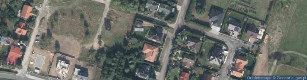 Zdjęcie satelitarne Błękitna ul.