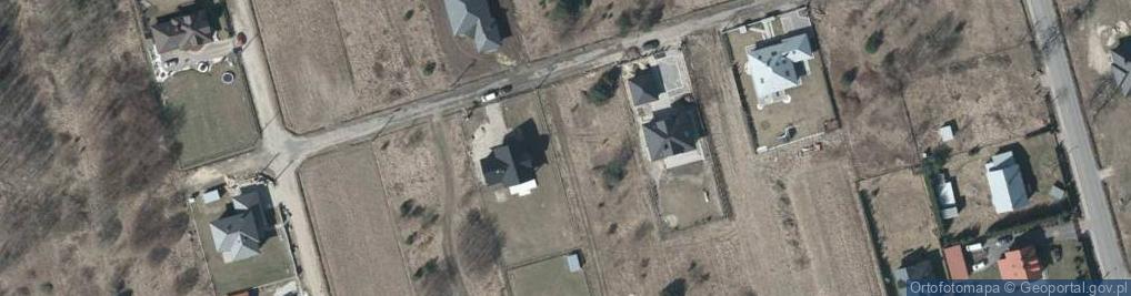 Zdjęcie satelitarne Błękitna ul.