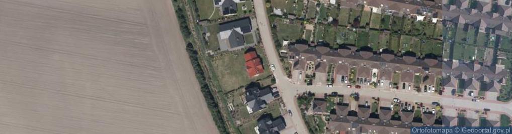 Zdjęcie satelitarne Błękitna ul.