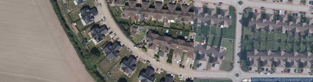Zdjęcie satelitarne Błękitna ul.