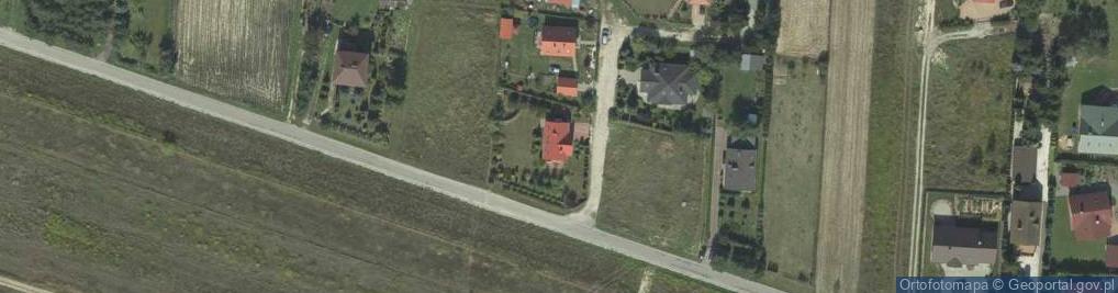 Zdjęcie satelitarne Błękitna ul.