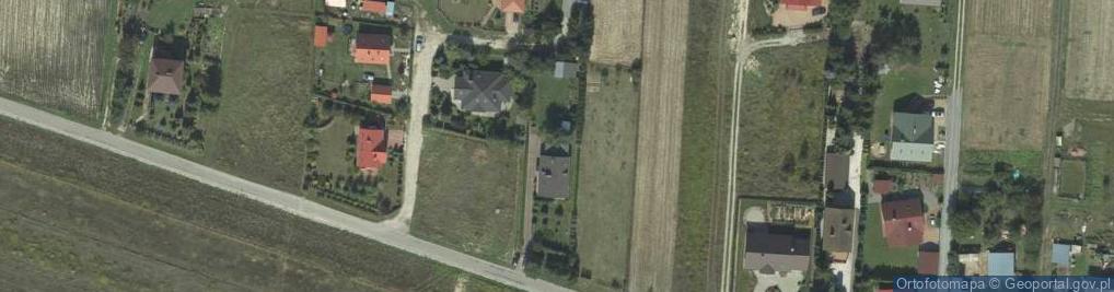 Zdjęcie satelitarne Błękitna ul.
