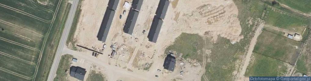 Zdjęcie satelitarne Bluszczowa ul.