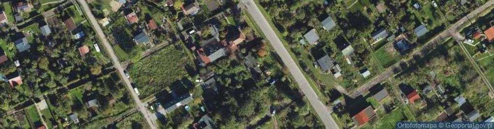 Zdjęcie satelitarne Bluszczowa ul.