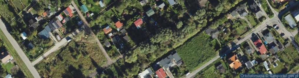 Zdjęcie satelitarne Bluszczowa ul.