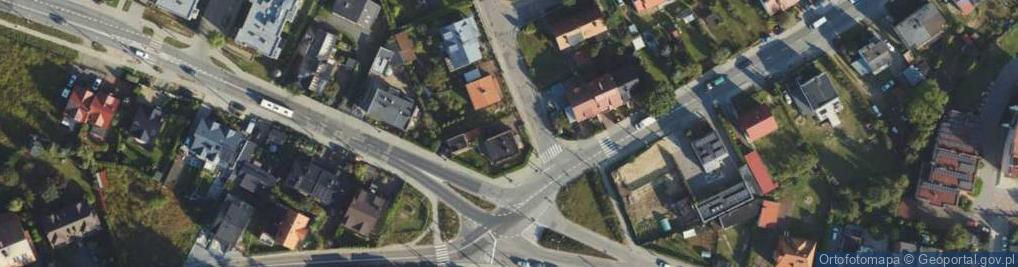 Zdjęcie satelitarne Bławatna ul.