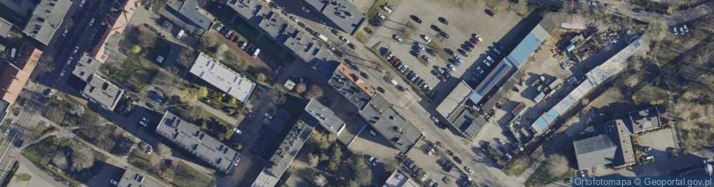 Zdjęcie satelitarne bł. Czesława ul.