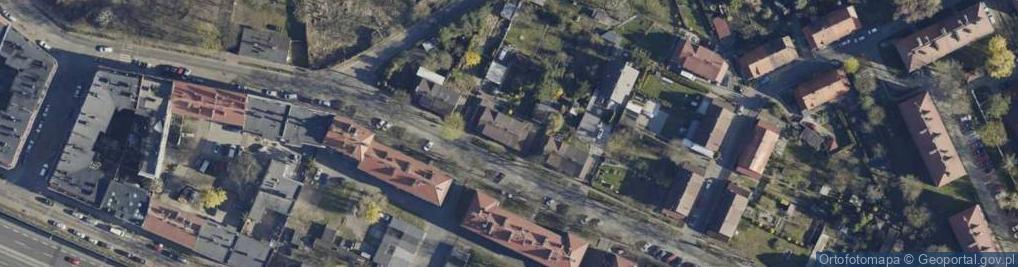 Zdjęcie satelitarne bł. Czesława ul.