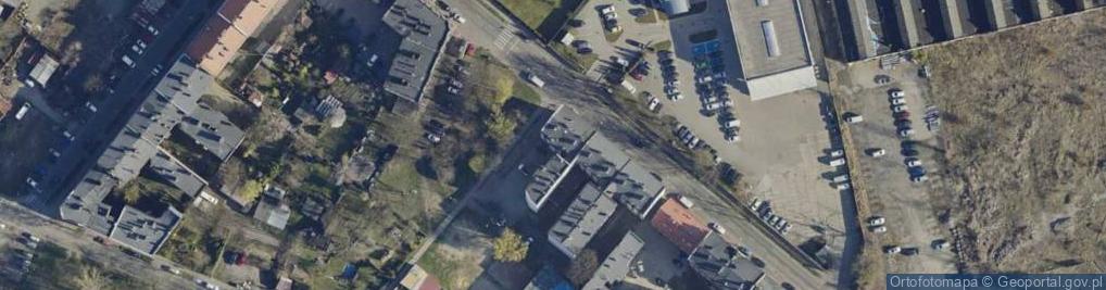 Zdjęcie satelitarne bł. Czesława ul.